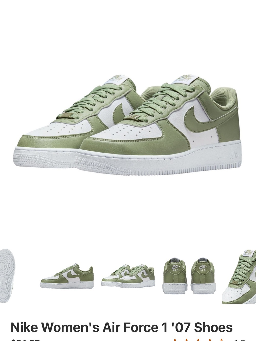 Green Air force 1 ‘07